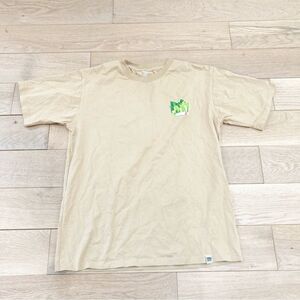 Beige Graphic Tee - Short Sleeve